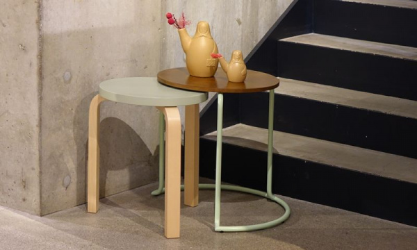 スツール60 パイミオ / グリーンラッカー 組立て無料Artek（アルテック