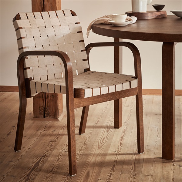 アームチェア 45 / ウォルナットステイン×ウェビング ナチュラル