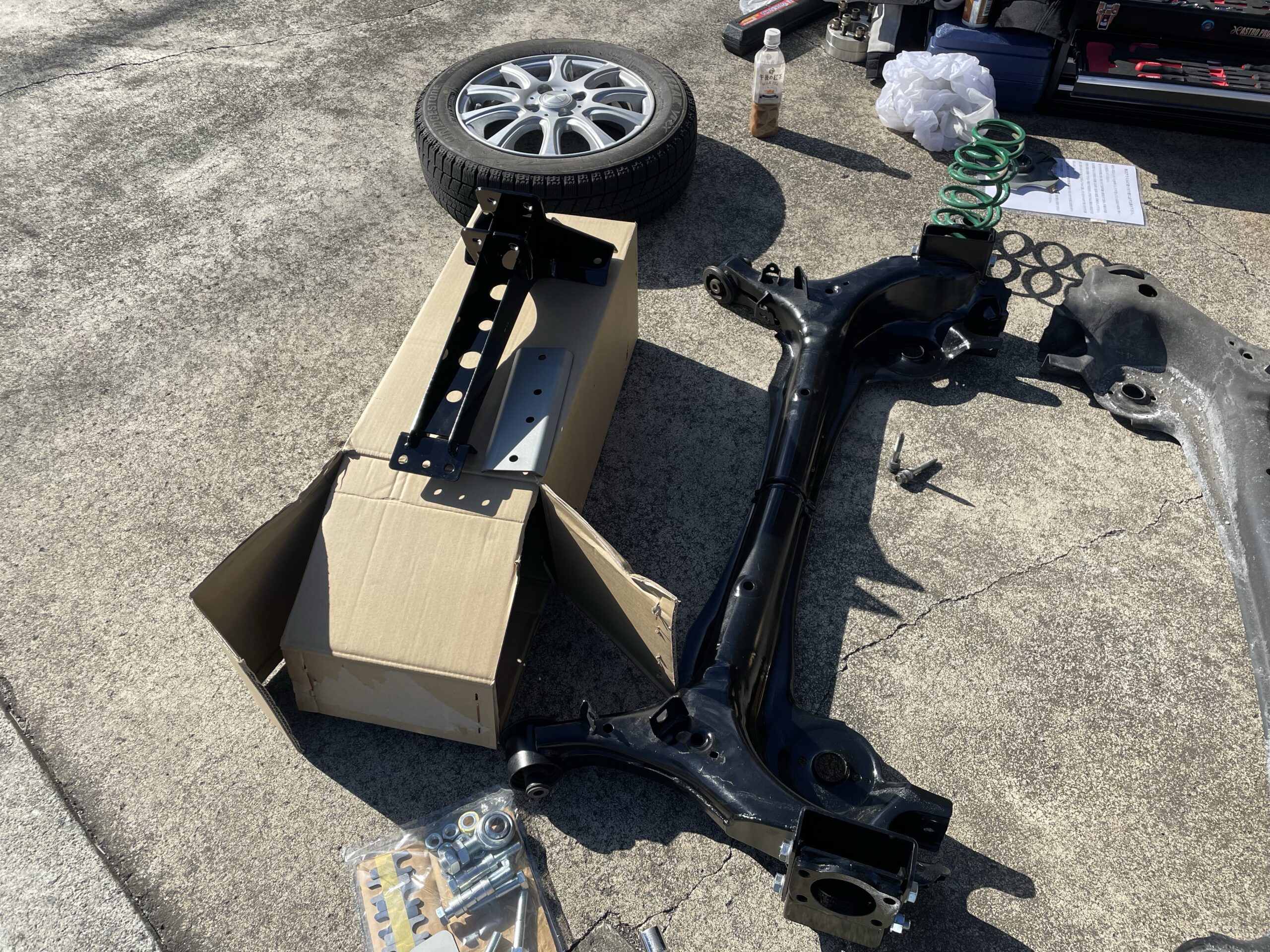 アヒル商会】独立アクスルの取り付け方法 | Freedom