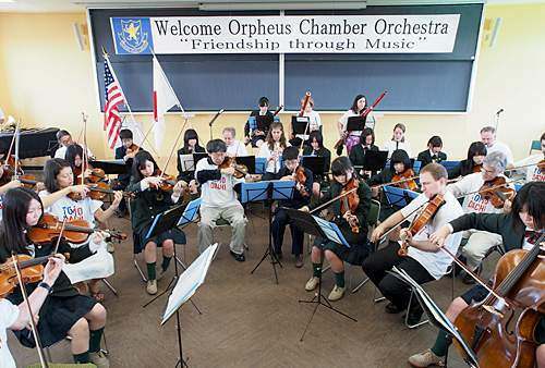 オルフェウス室内管弦楽団によるワークショップ
