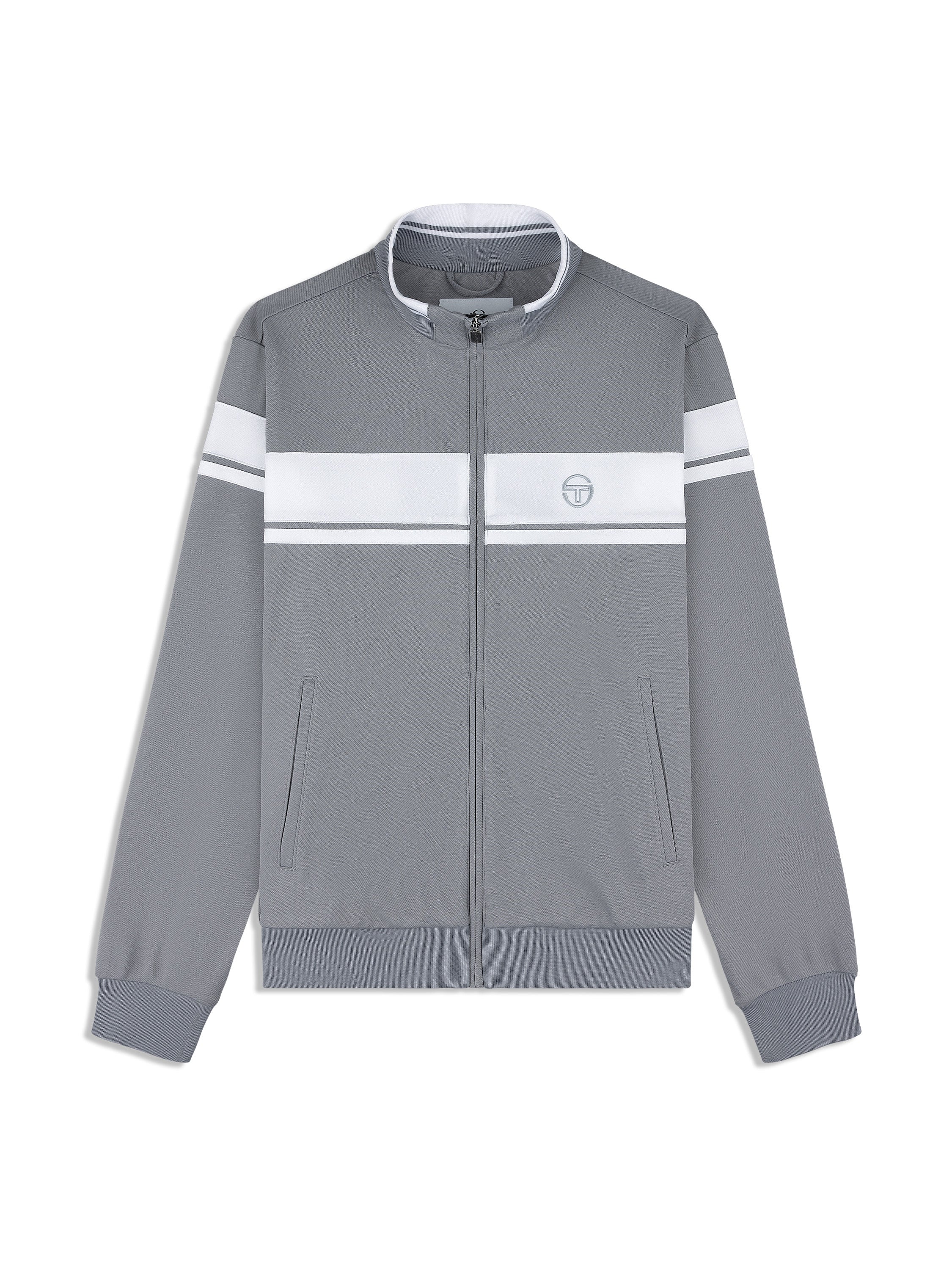 Damarindo Track Jacket Archivio- Sleet/ White – Sergio Tacchini