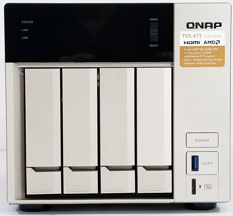 Powerful QNAP TVS-473 Turbo 4-Bay vNAS - Part 1 - Overview