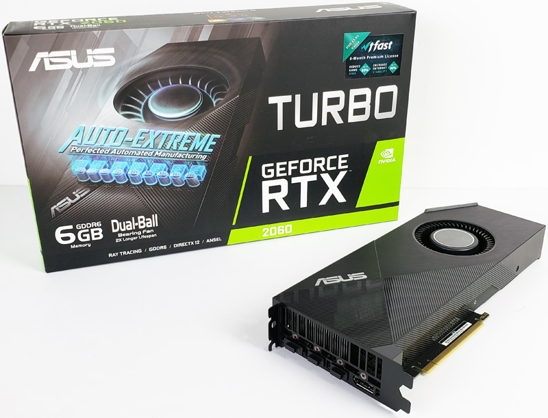 ASUS Turbo-RTX2060-6G Blower-Style Performance Review