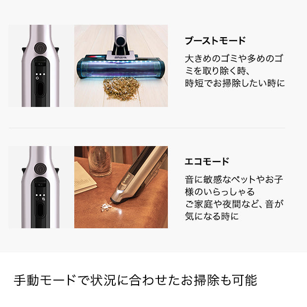 Shark EVOPOWER SYSTEM iQ+ コードレススティッククリーナー CS851JAE