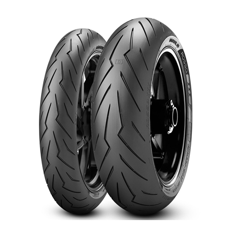 PIRELLI DIABLO ROSSO 3 180/55ZR17 M/C (73W) TL - Sharwoods Bike