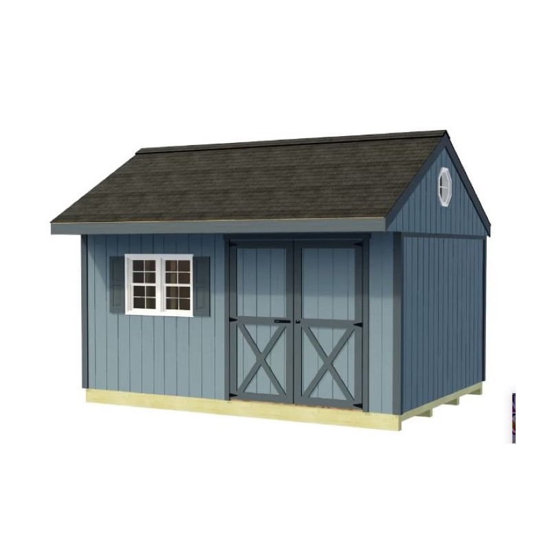 Best Barns Overhang Oasis 10x10 Specialty Wood Kit (OOASDE10)