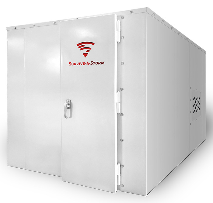 Survive-A-Storm 6x8 Panelized Steel Storm Shelter (AP0608)