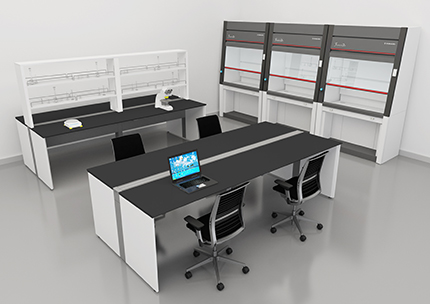 デスクタイプ実験台 EUシリーズ | 株式会社島津理化