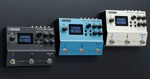 BOSS期待の新商品、RV-500、MD-500が7月8日発売！当店にてお試し頂け