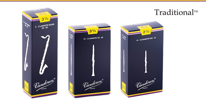 Vandoren クラリネット・サックスリード 当店ラインナップ