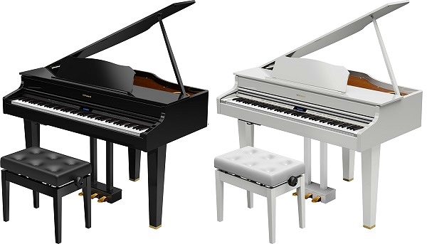 電子ピアノ】Rolandグランドピアノ型電子ピアノGP607展示スタート致し