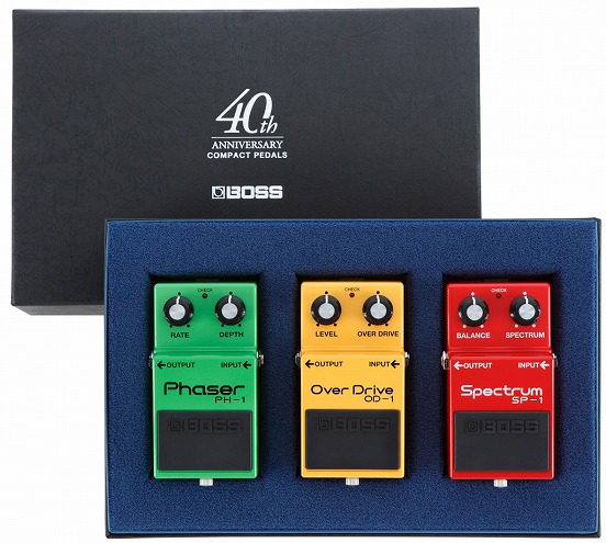 BOSS 「発売40周年記念」初代3モデル限定復刻セット ～”40TH