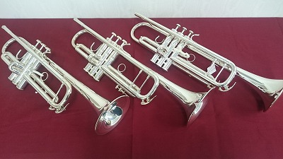 トランペットとマウスピース試奏・選定できます！【トランペット