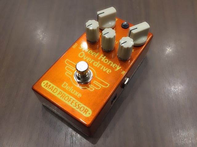 MAD PROFESSOR 新製品】 NEW Sweet Honey Overdrive Deluxe 遂に入荷