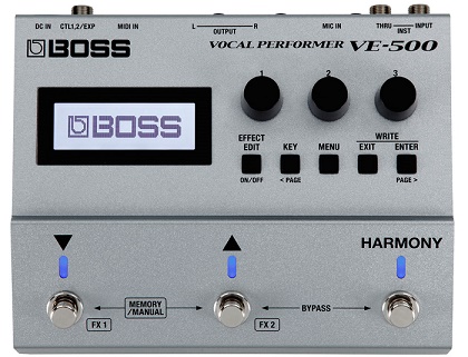 ボーカルエフェクター】「BOSS VE-500」が入荷しました！｜島村楽器