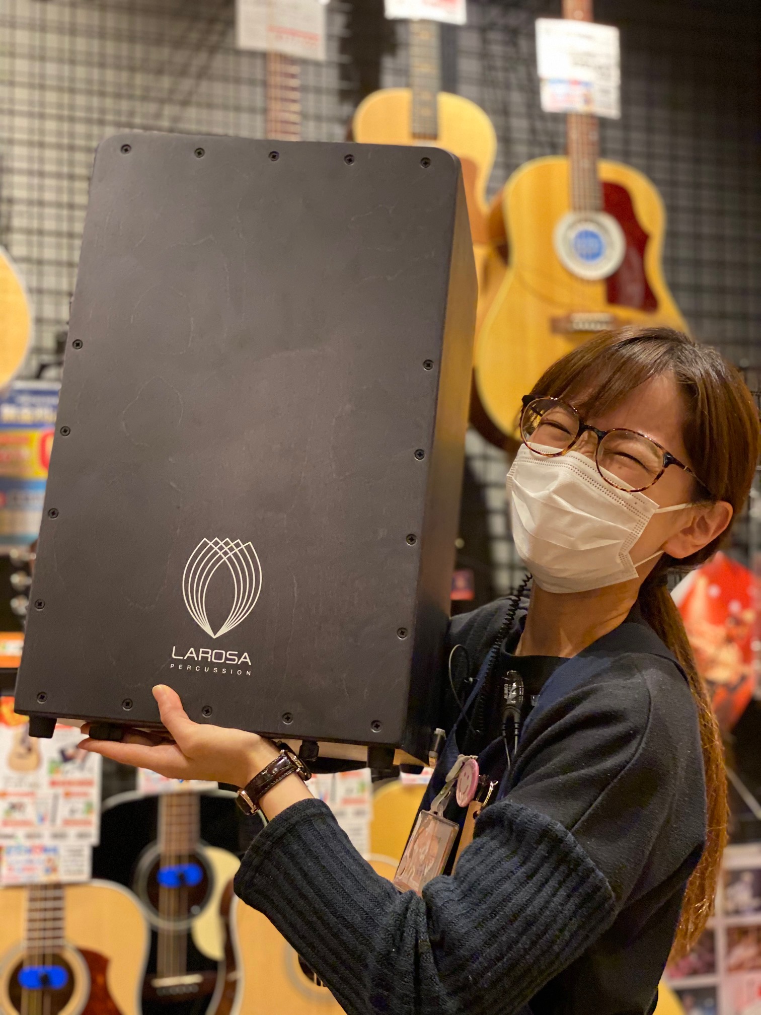 カホン】LA ROSA PERCUSSION「Blackie」入荷致しました！｜島村楽器