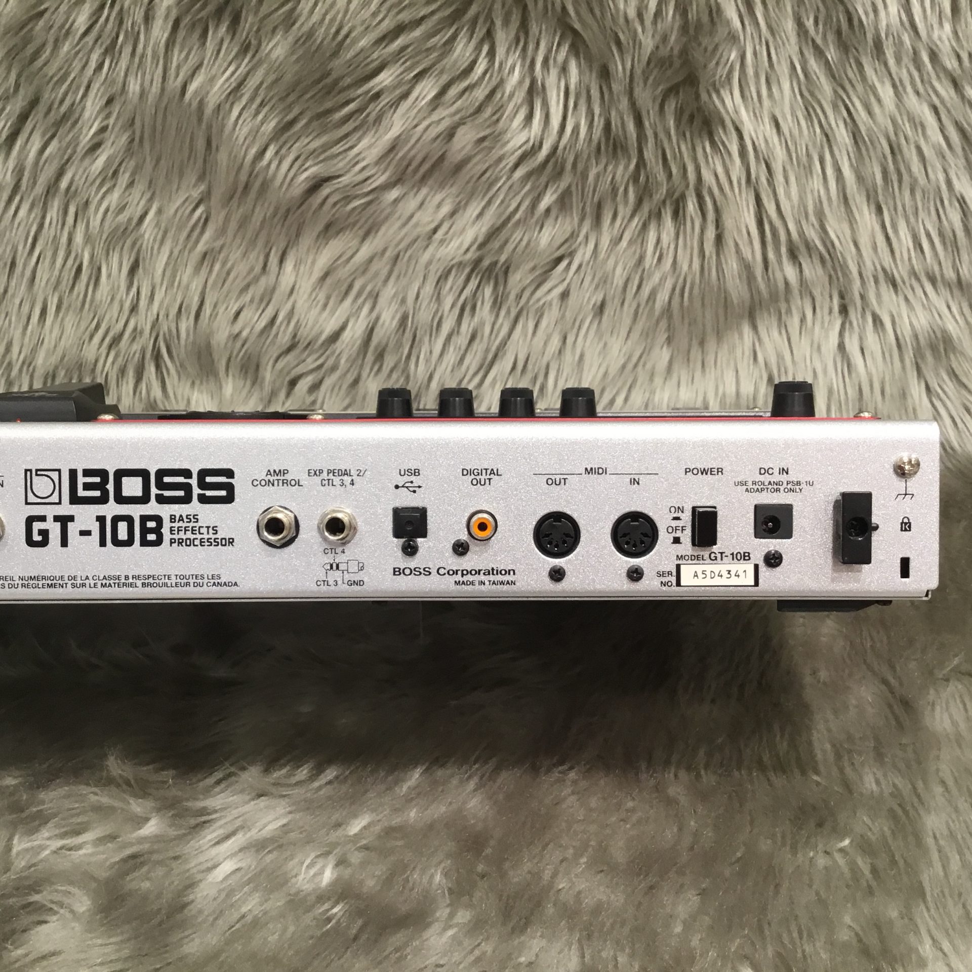 入荷情報】中古 BOSS GT-10B Bass Effects Processor｜島村楽器 金沢