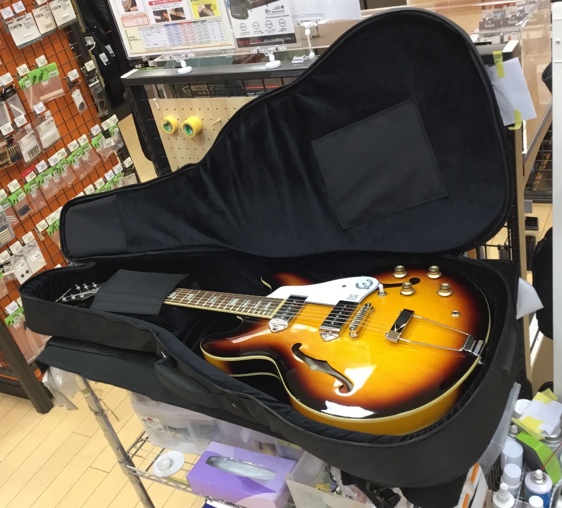 セミアコ用ギターケース入荷しました｜島村楽器 イオンモール釧路昭和店