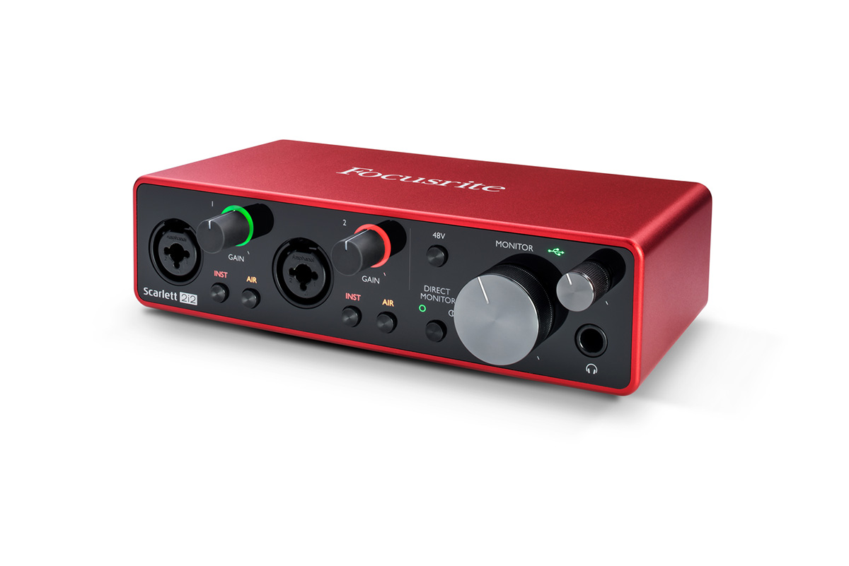 Focusrite / 『Scarlett Solo 3rd Gen』『Scarlett 2i2 3rd Gen』 入荷