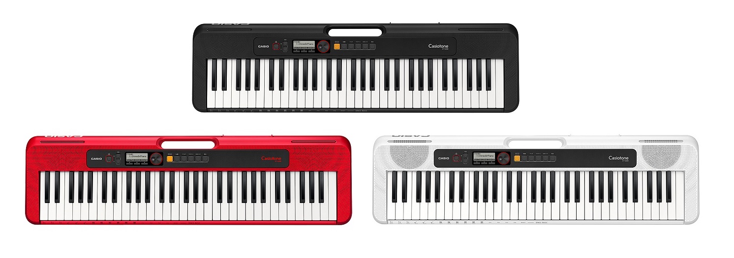 CASIO電子ピアノ・キーボード続々登場！！PX-S1000RD、LKシリーズ、CT