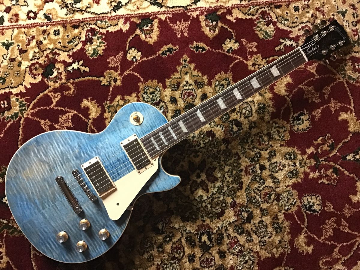 Gibson】Les Paul Standard '60s Figured Top – Ocean Blue 入荷致し