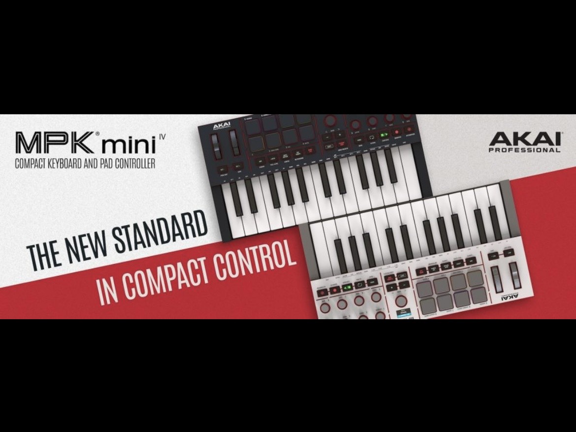 デジタル】AKAI MPK mini Ⅳ 展示開始いたしました！｜島村楽器 イオン