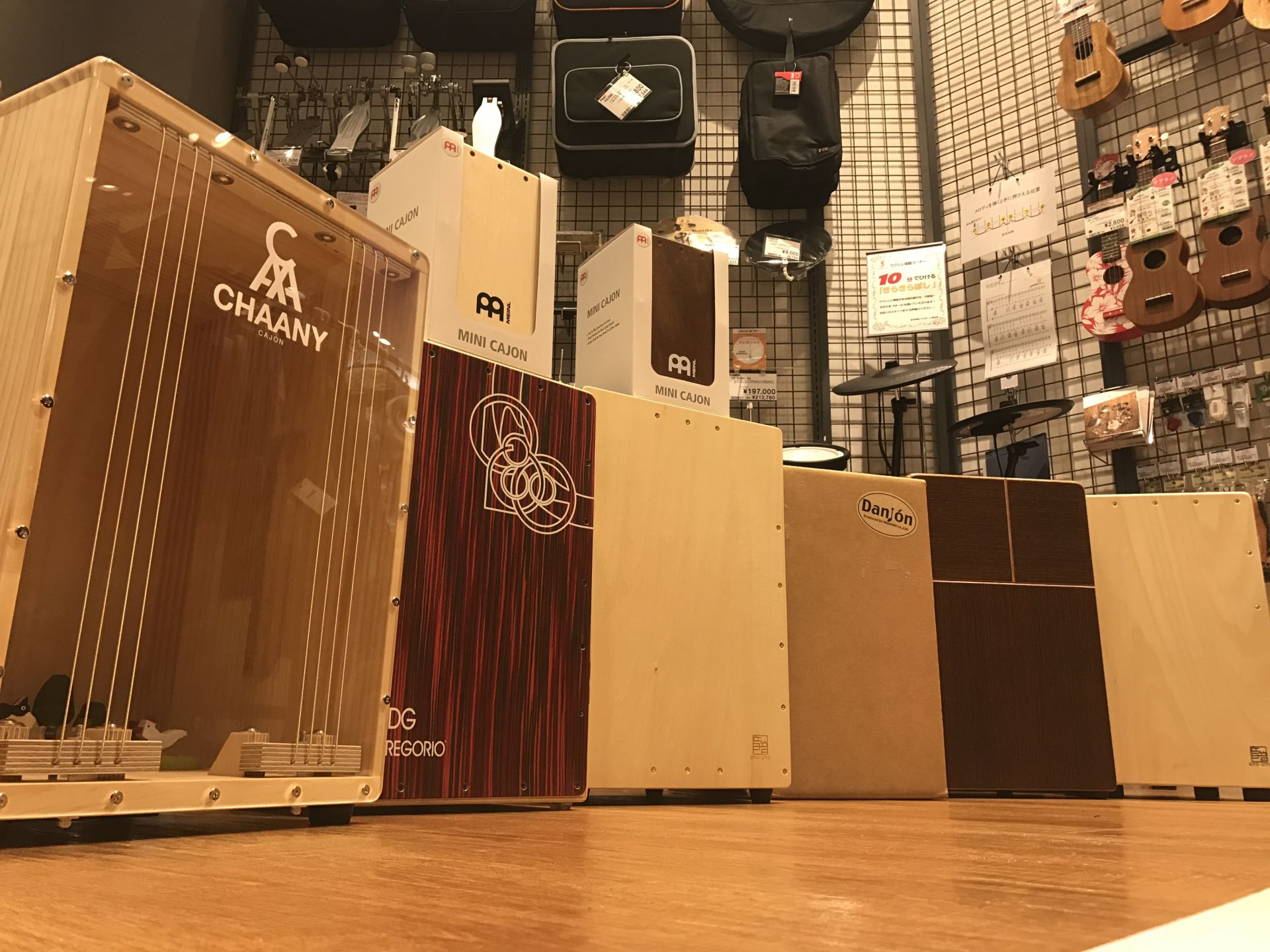 展示中のカホンをご紹介！ ～2019年11月2日更新版～｜島村楽器