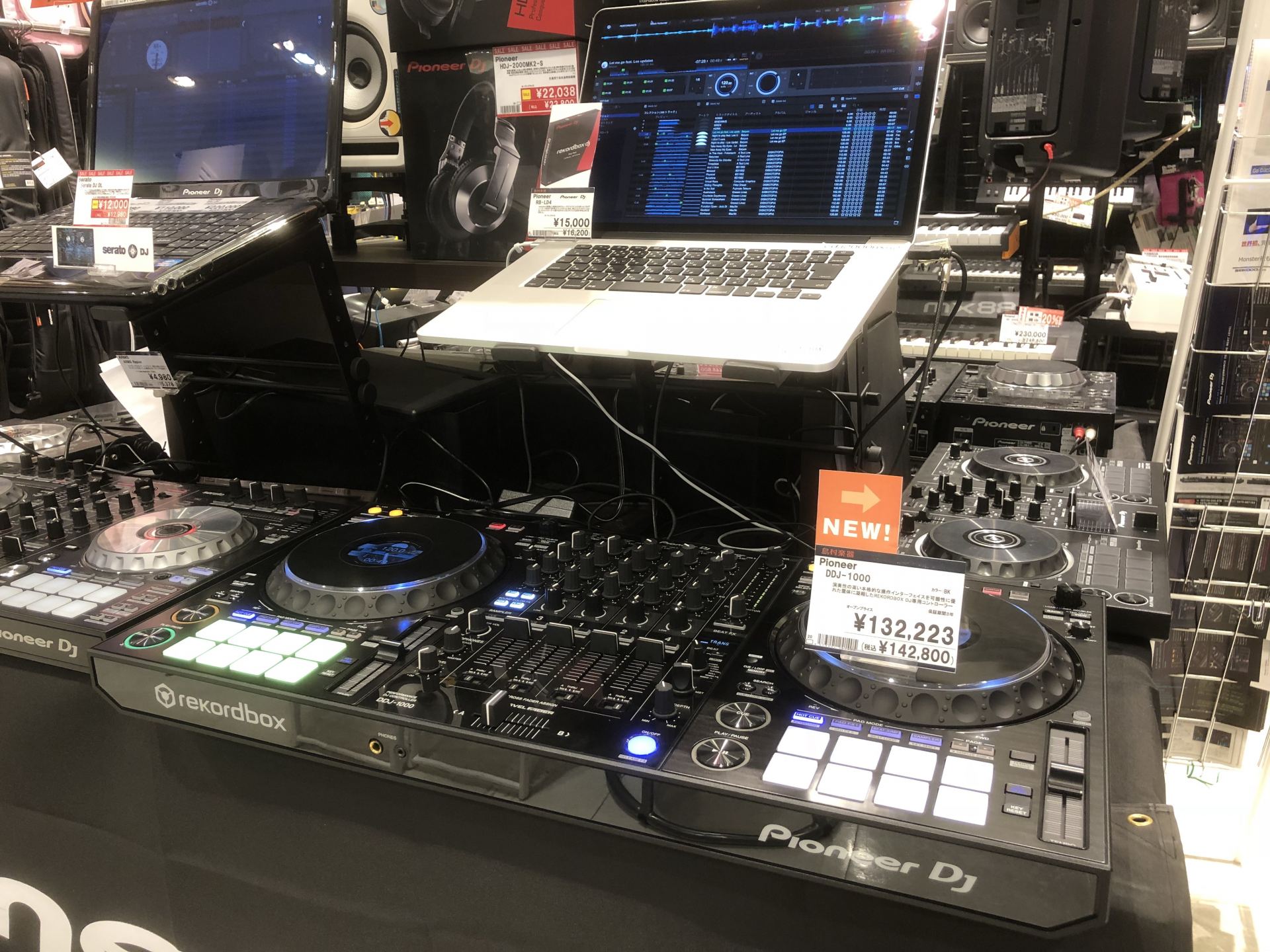 PERFORMANCE DJ CONTROLLER】～PioneerDJ機種DDJ-1000～｜島村楽器