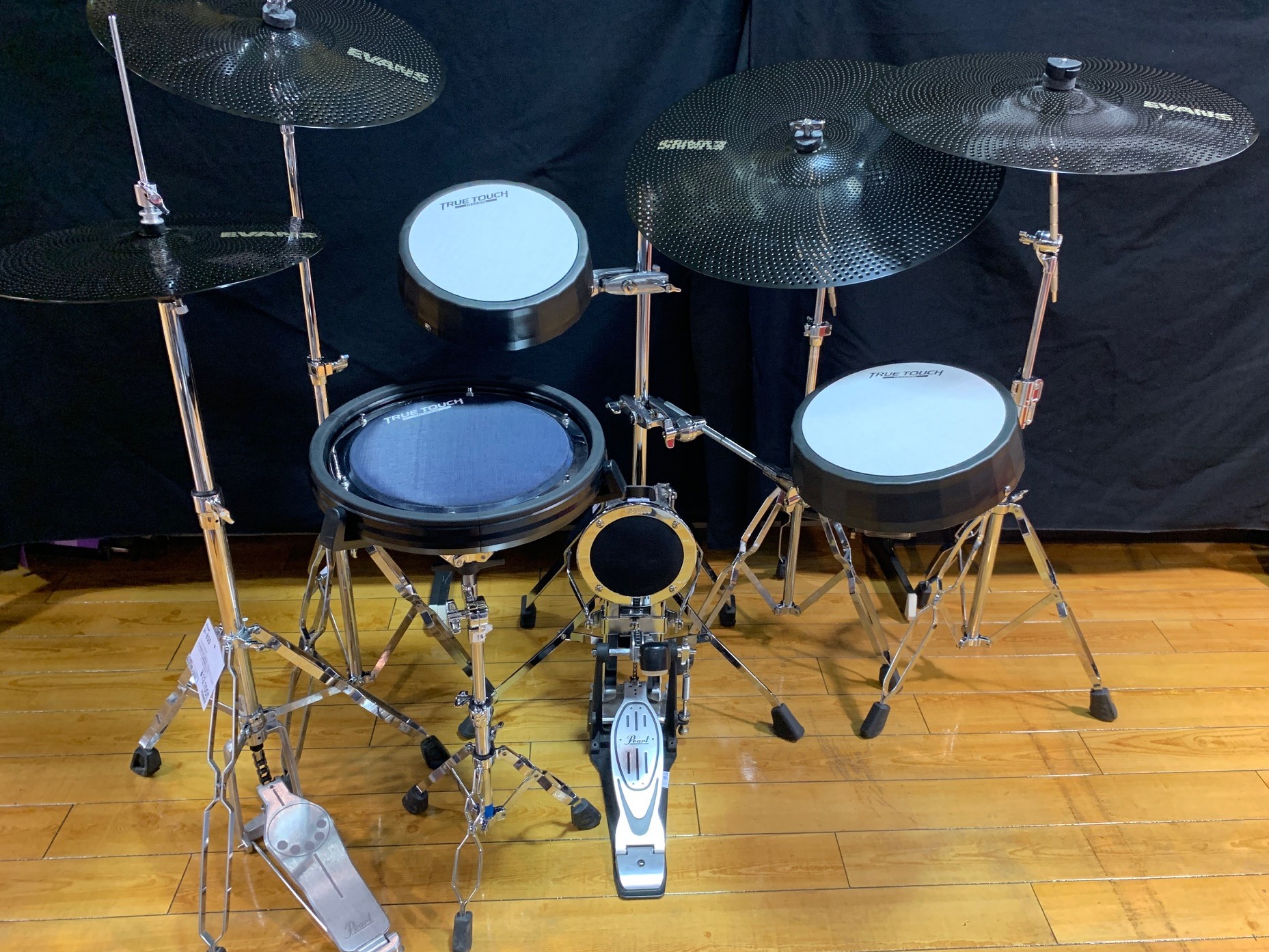 新しいコンセプトのドラム練習キット「タマ・トゥルータッチ