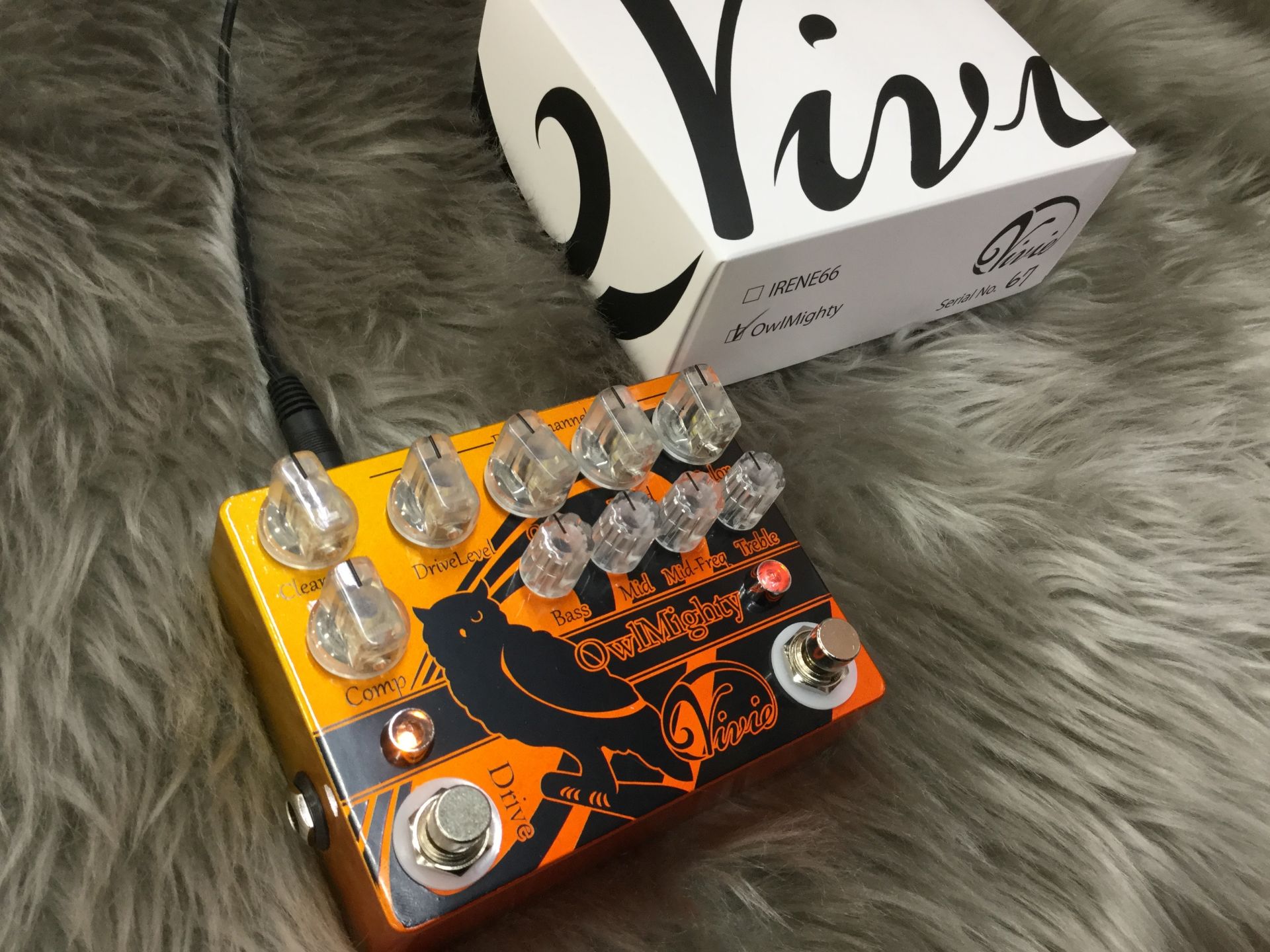 エフェクター】限定モデル‼ Vivie OwlMighty Spadille｜島村楽器