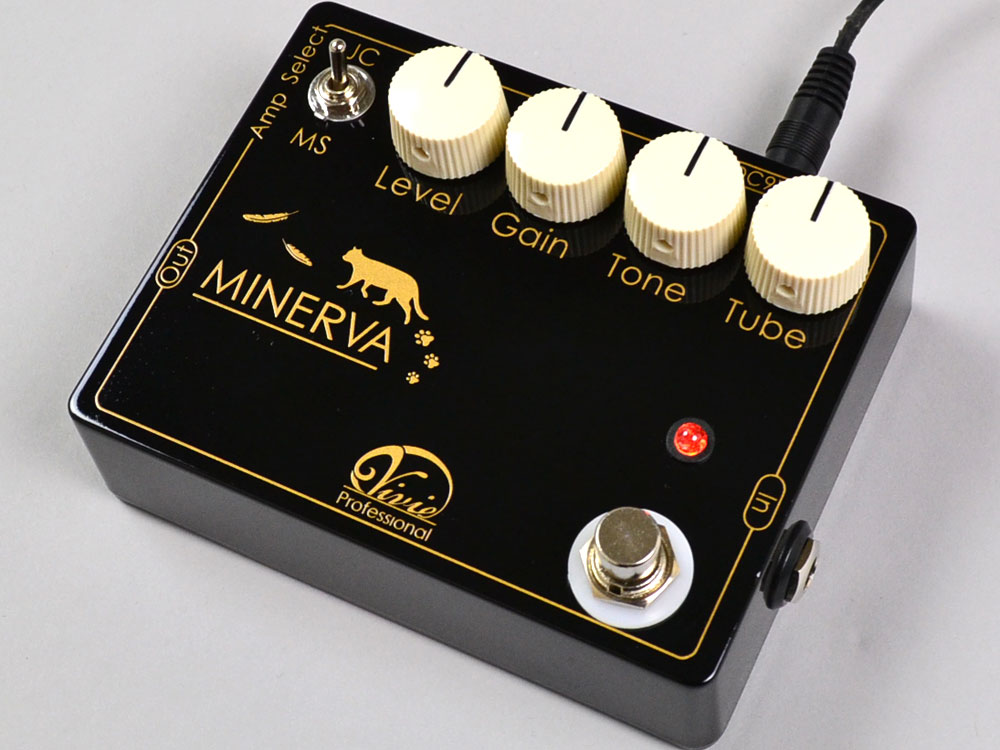 エフェクター】Vivie初の「Professional」の名を冠した「MINERVA」が