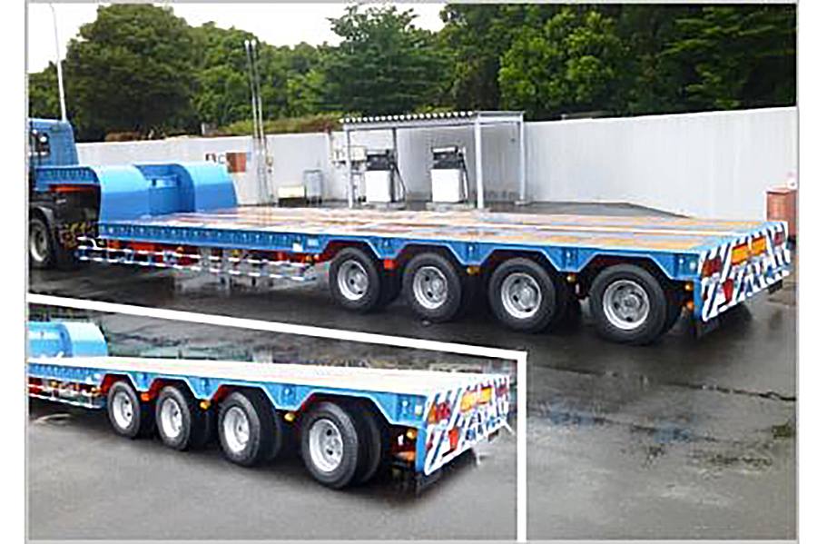 低床セミトレーラ | 東邦車輛株式会社