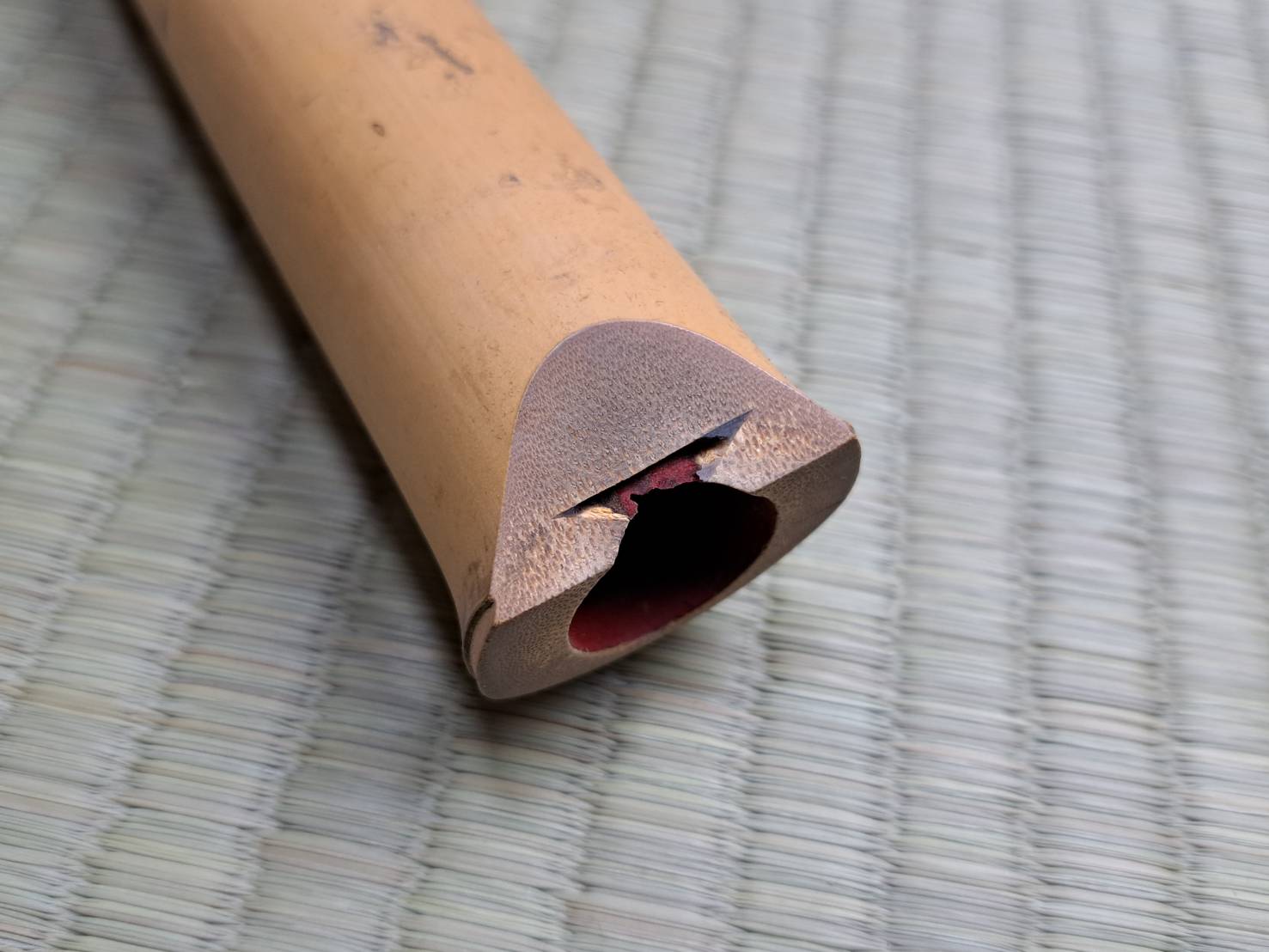 木製 尺八(琴古流 ケース付き)、竹製 尺八(琴古流)在銘(青木) | 新栄堂