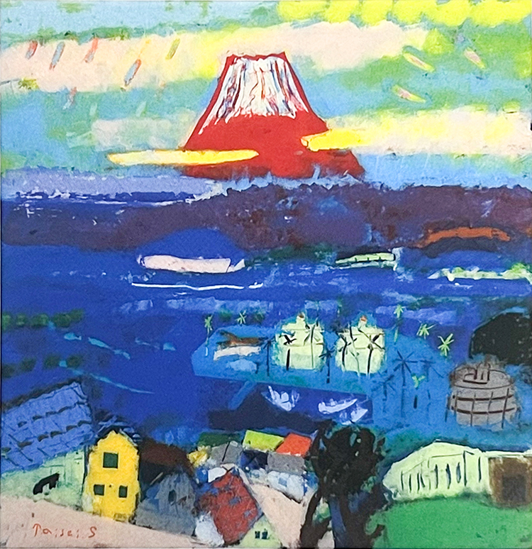 佐藤泰生展 ─光のおもてとうら 花と富士とヴェニス─新制作協会