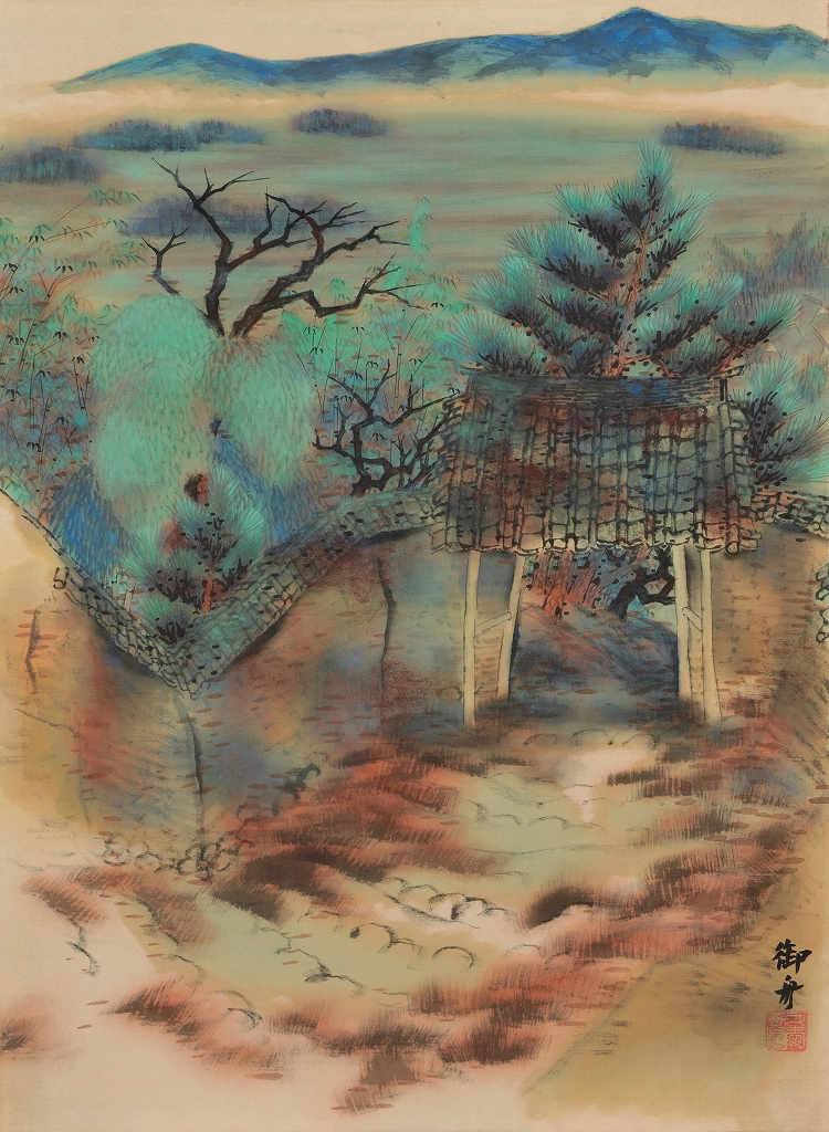 天才画家速水御舟 作品集大作編より 便利堂監修 画集NO 16 【 樹 木