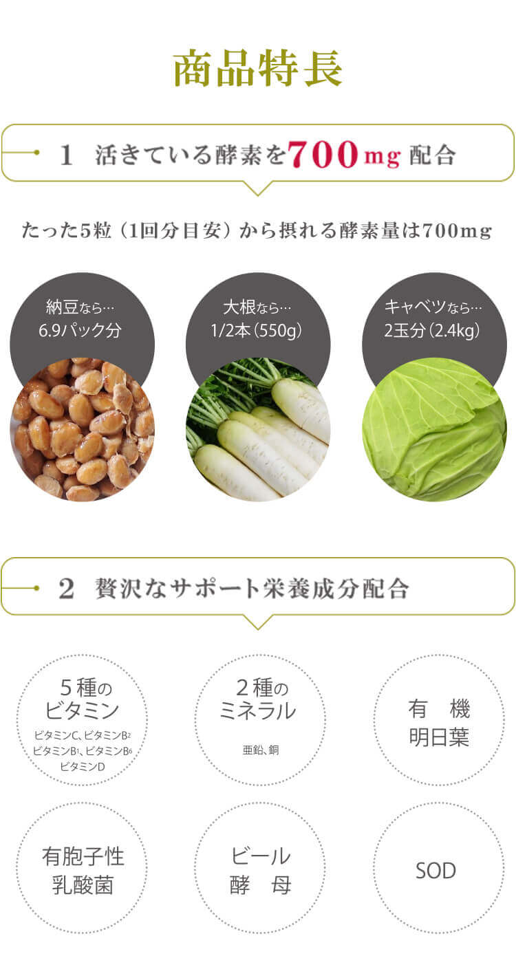 新谷酵素 エンザイムスタンダード S 150粒（30回分） | 新谷酵素公式通販