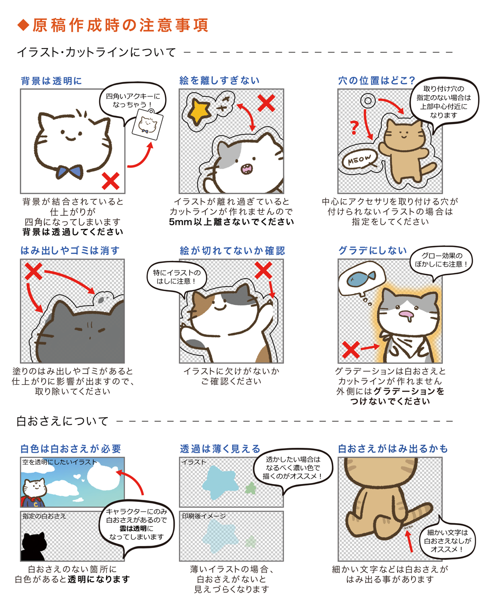 ツインアクリルキーホルダー