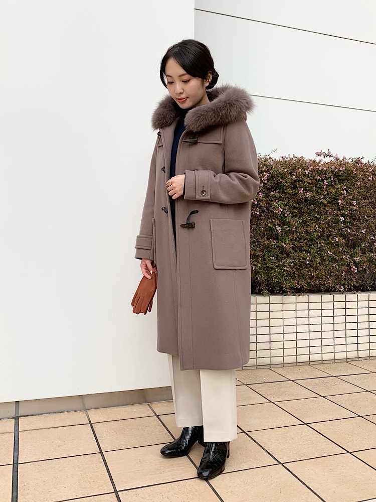 ファーダッフルコート スタイリングの通販｜ SHIPS 公式サイト