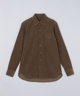 SHIPS: Wポケット ウォッシュド タイプライター 長袖 シャツ