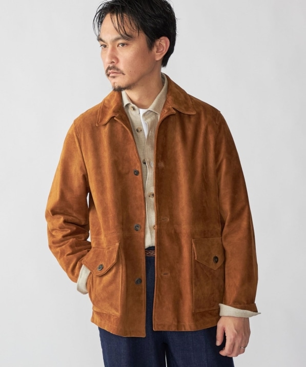 SHIPS別注】CINQUANTA: スエード カーコート｜ SHIPS 公式サイト