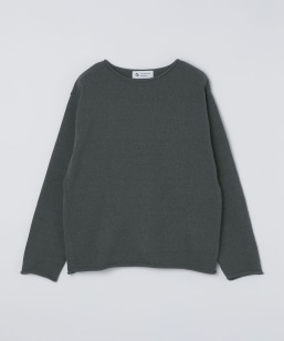 SHIPS:〈洗濯機可能〉SOLOTEX(R) 12ゲージ コットン 畦編み クルー