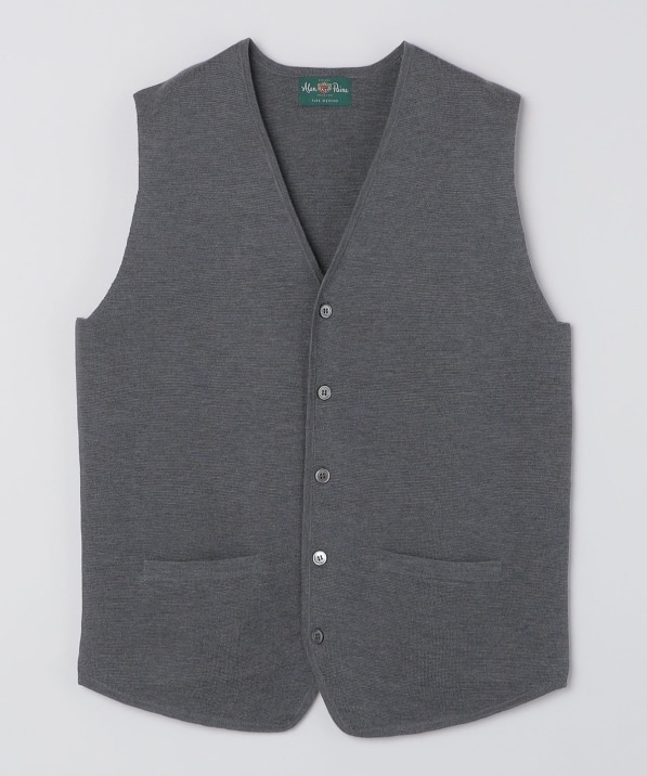 ALANPAINE: 14ゲージ メリノウール ベスト｜ SHIPS 公式サイト