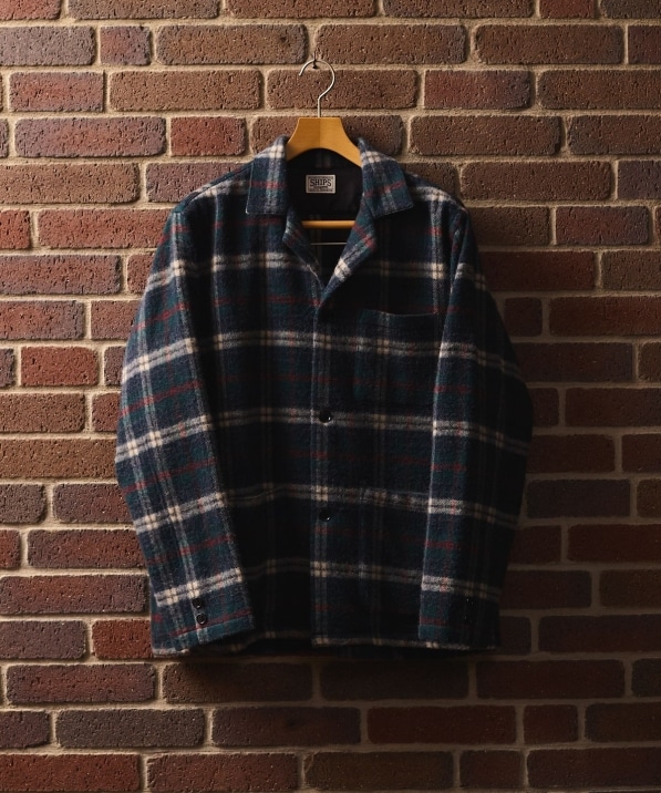 SHIPS: AUTHENTIC シャギー ネル シャツ ジャケット｜ SHIPS 公式サイト