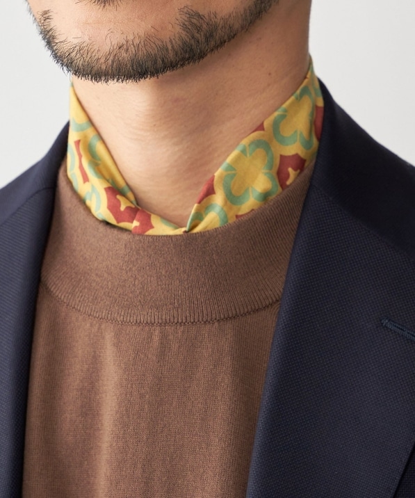 Puccini: コットン シルク タイル モチーフ スカーフ｜ SHIPS 公式サイト