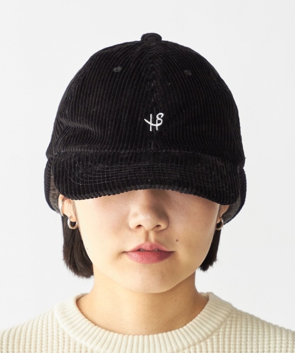 WEB限定】SHIPS: ワンポイント ロゴ 刺繍 コーデュロイ ボア オーバー