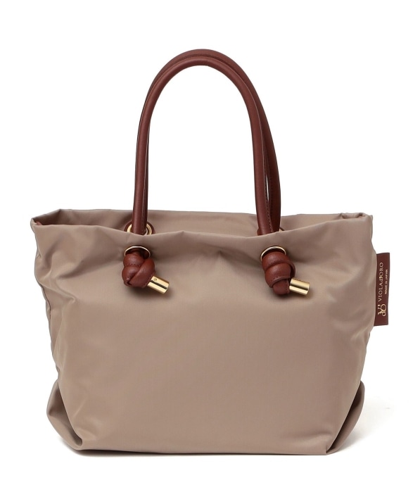 VIOLAd'ORO:ノット ハンドル ナイロン バッグ S｜ SHIPS 公式サイト