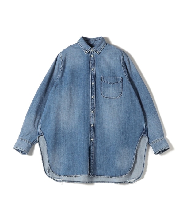 Rhodolirion:〈洗濯機可能〉デニム ボタンダウン シャツ｜ SHIPS 公式