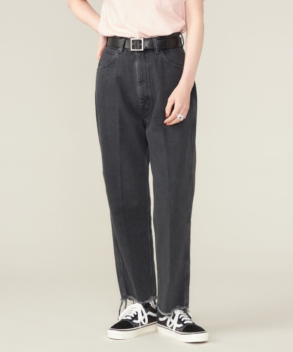 SHIPS NINE CASE:〈手洗い可能〉カットオフ デニム black｜ SHIPS 公式