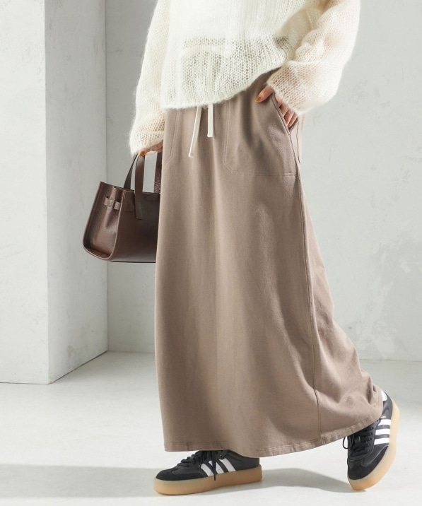 ミニ 裏毛 ポケット セミ フレア スカート｜ SHIPS 公式サイト