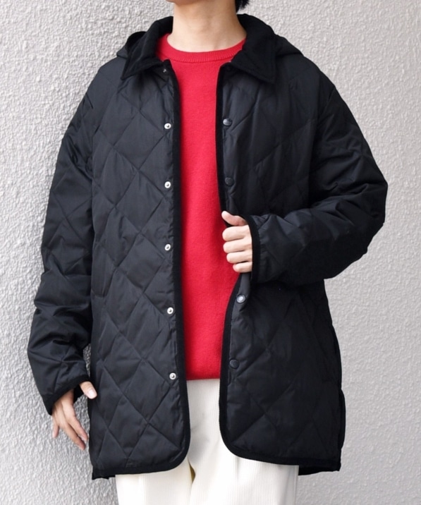 SHIPS any別注】TAION:〈手洗い可能〉ダイヤキルト ダウン ハーフ